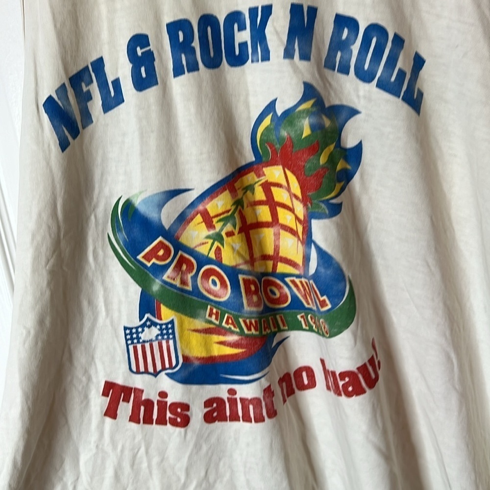 Vintage, 1998 NFL Pro Bowl - Rolling Stones tank top - RARE! - Picture 4 of 6